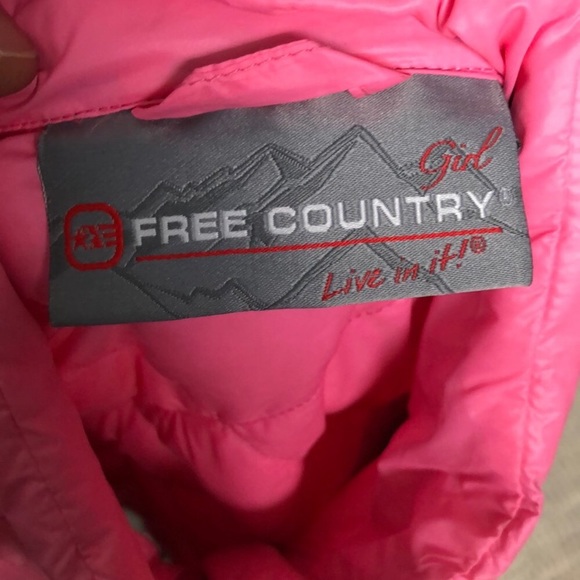 Free Country Girls Quilted Puffer Vest - Picture 2 of 7